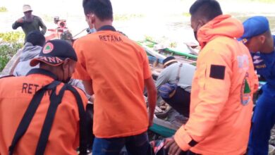 Kakek Mamad Ditemukan di Sungai Cisokan Cianjur Usai Hilang Saat Cari Lalap