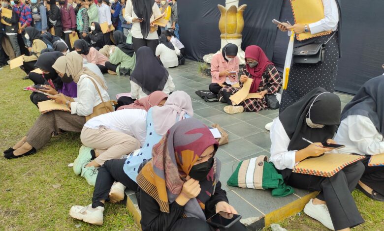 Kurang Tertib, Peserta Job Fair Cianjur ‘Walk Out’, Disnaker: Kami Kerepotan
