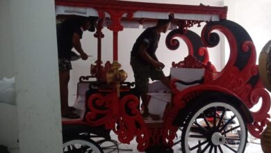 Kereta Kencana Pendopo Cianjur Jadi Warna Merah, Warganet Bereaksi