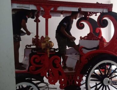 Kereta Kencana Pendopo Cianjur Jadi Warna Merah, Warganet Bereaksi