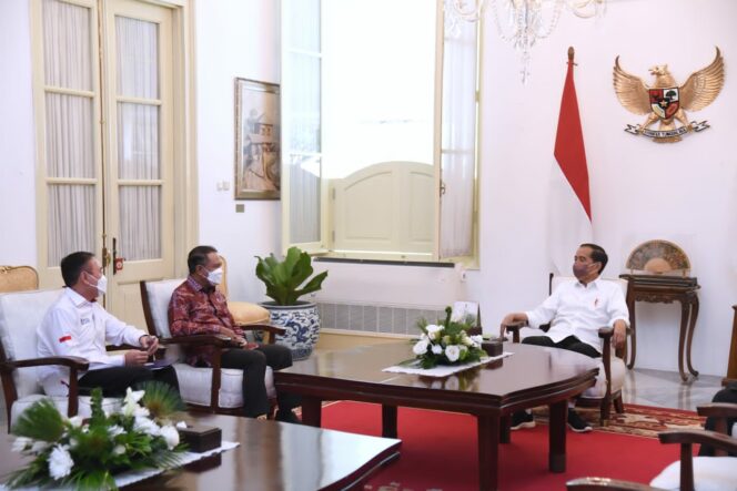 
 Pemerintah Akan Bangun Training Center Sepak Bola di Ibu Kota Nusantara.(Foto: Sekretariat Negara)