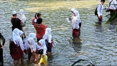 Ternyata 25 Jembatan Gantung Rusak di Cianjur, Kapan Diperbaiki?