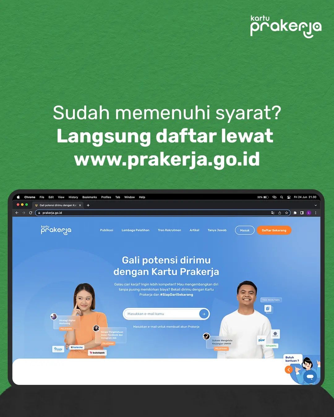 Cara Daftar Prakerja