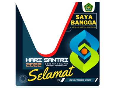 Twibbon Hari santri nasional 2022