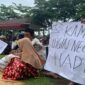 Tuntut Tuntaskan Mafia Tanah, Puluhan Petani Cianjur Unjuk Rasa 