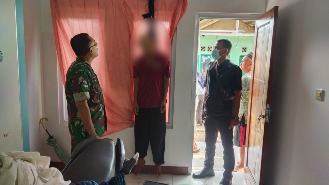 
					Pria di Cianjur Ditemukan Gantung Diri Oleh Anak-Anak.(Foto: Istimewa)