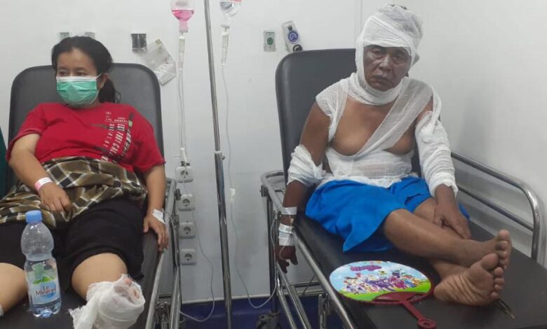 Api Tungku Sambar Tabung Gas Bocor, Rumah Rusak dan Dua Orang Luka