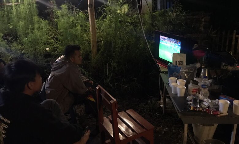 Piala Dunia Qatar 2022 Jadi Hiburan Warga Terdampak Gempa Cianjur