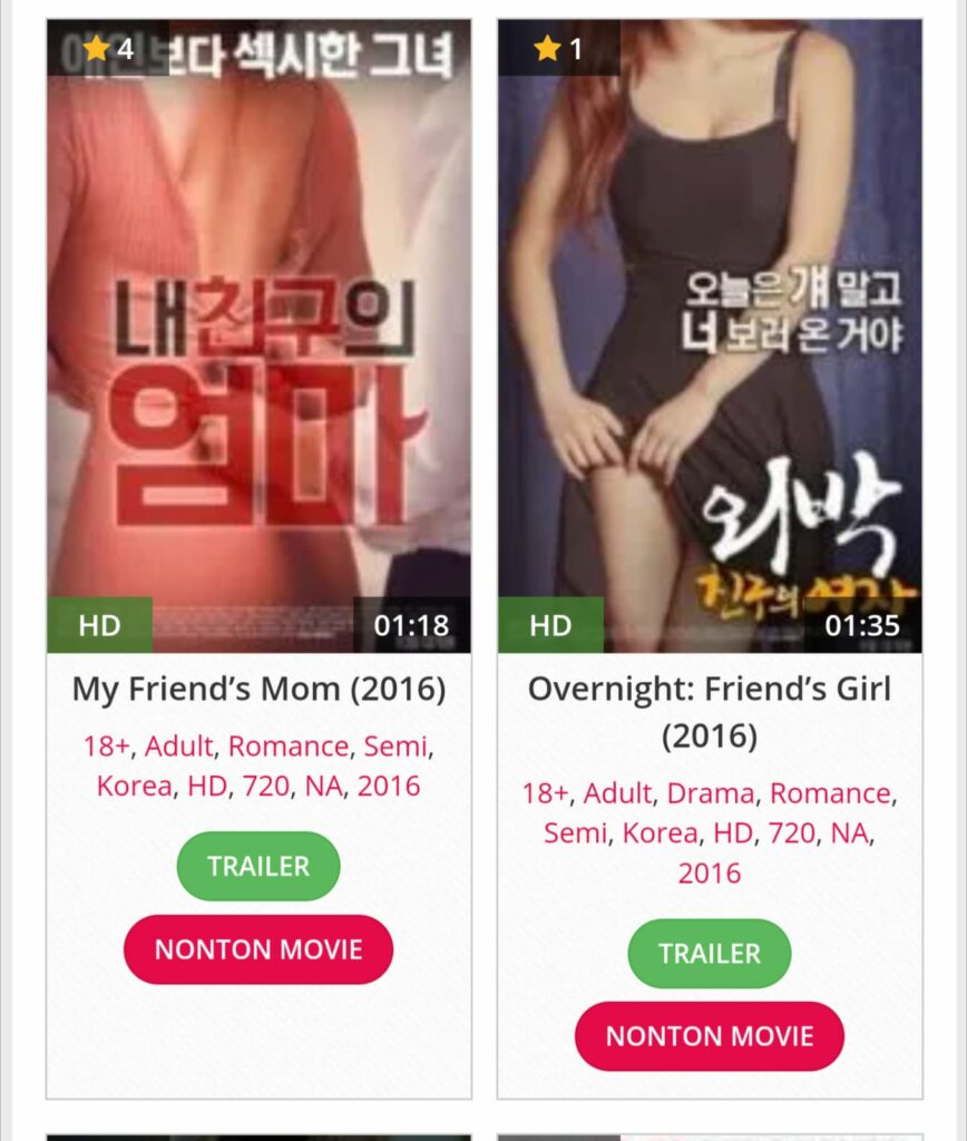 LK21, Situs Streaming Film Semi Terbaik