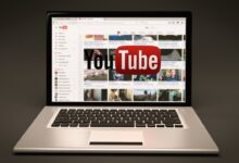 youtube, laptop, notebook