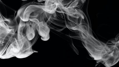 white smoke