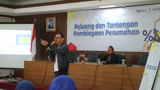 
					Bank BTN saat menggelar sosialisasi bersama stakeholder terkait, dalam upaya mewujudkan rumah bagi rakyat. Foto: Istimewa 