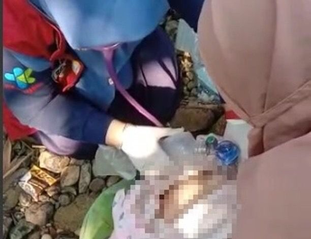 Bayi Laki-laki Baru Lahir Ditemukan di Jembatan Cibeber Cianjur
