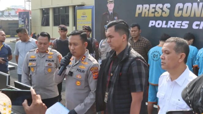 
					Polres Cianjur berhasil menggagalkan operasi sindikat judi online internasional yang beroperasi di wilayah Kecamatan Karangtengah, Cianjur. (cianjurupdate.com/istimewa) 