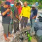 Sebuah Motor Terbakar Saat Mengisi BBM di Cianjur, Ada Percikan Api