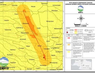Zona merah sesar gempa Cianjur akan ditanami pohon keras