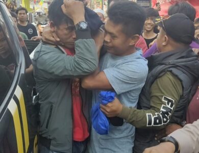 Seorang warga di Bojongpicung, dihakimi massa setelah kedapatan mencongkel kotak amal di sebuah masjid