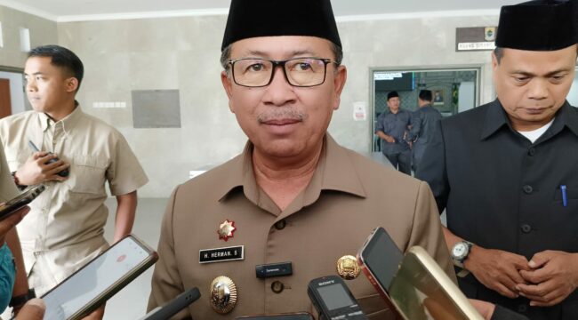 Bupati Cianjur, H Herman Suherman