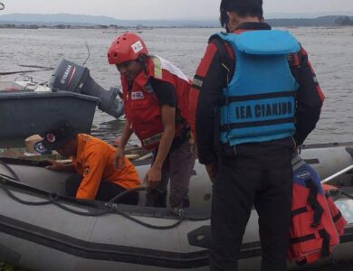 Seorang bocah tewas tenggelam saat berenang di Waduk Cirata daerah Kubang Gempol, Kampung, Seseupan Sukatani RT 29/ 07, Desa Sindangsari, Kecamatan Ciranjang, Selasa (5/9/2023)