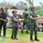 TNI Manunggal Membangun Desa (TMMD) ke 118 Kodim 0608/Cianjur di Desa Bungbangsari, Kecamatan Takokak, dengan tema 'Sinergi Lintas Sektoral Mewujudkan Kemanunggalan TNI dan Rakyat Semakin Kuat' resmi dibuka, Rabu (20/9/2023).