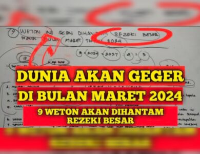 9 Weton Ini Diprediksi Raih Rezeki Besar di Awal Maret 2024
