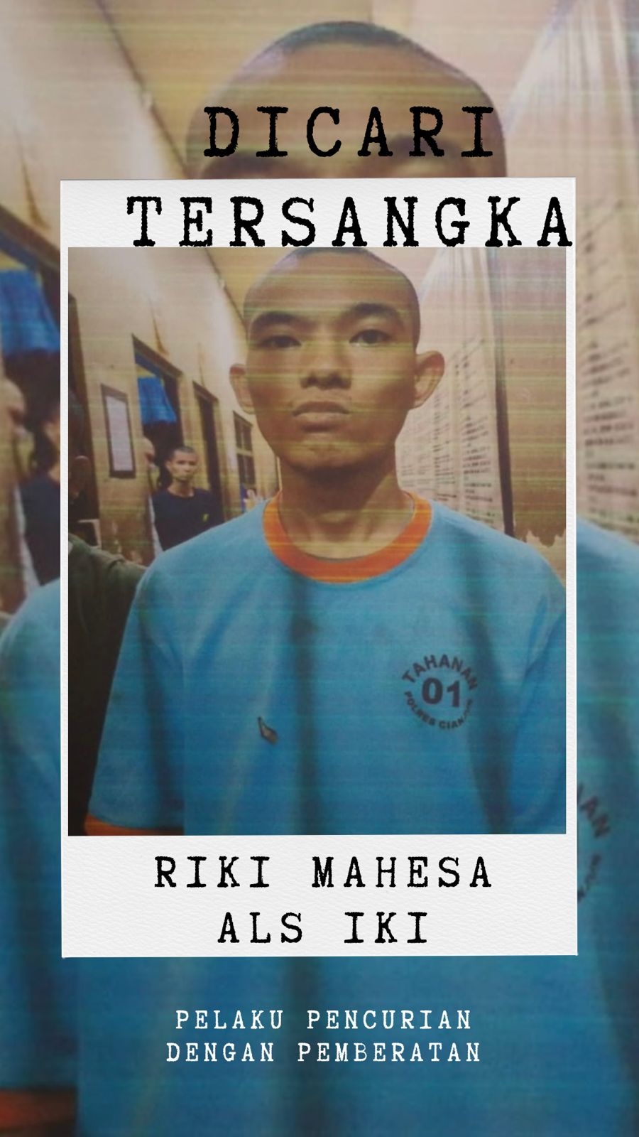 Ini Wajah dan Identitas Tahanan yang Kabur dari PN Cianjur