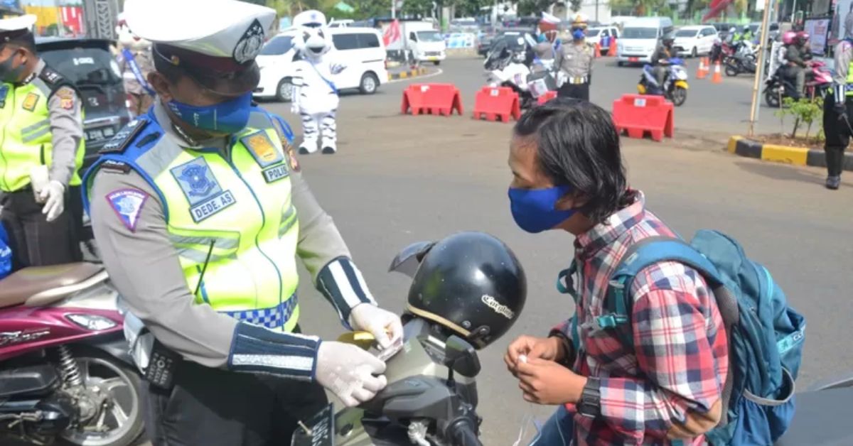 Operasi Patuh Lodaya 2024, Ratusan Pelanggar Lalu Lintas di Cianjur Terekam ETLE Mobile