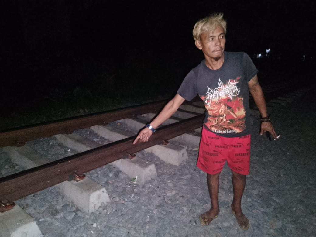 Tragis! Nongkrong di Rel, Pria Cianjur Tewas Tertabrak Kereta Api Siliwangi