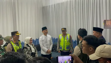 Bupati Cianjur, dr Mohammad Wahyu Ferdian, sidak pospam mudik di Rancagoong, Tugu Gentur, dan Ramayana untuk pastikan fasilitas pemudik aman.