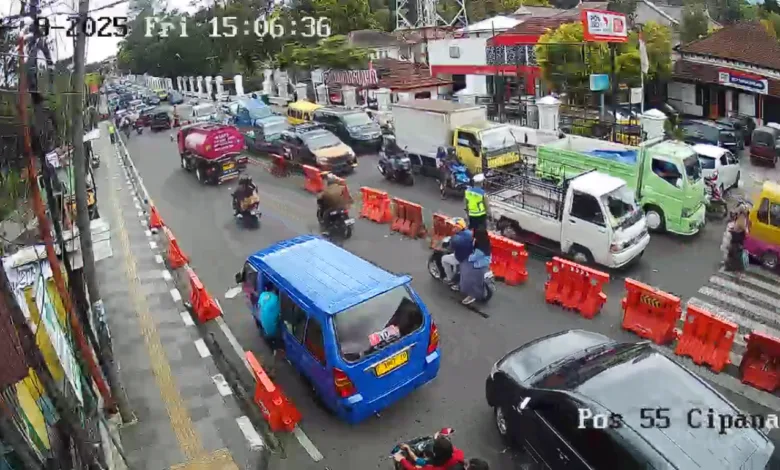 Hari Pertama Cuti Arus Mudik di Cianjur Masih Lenggang, Diperkirakan Padat Pada Sore Hari