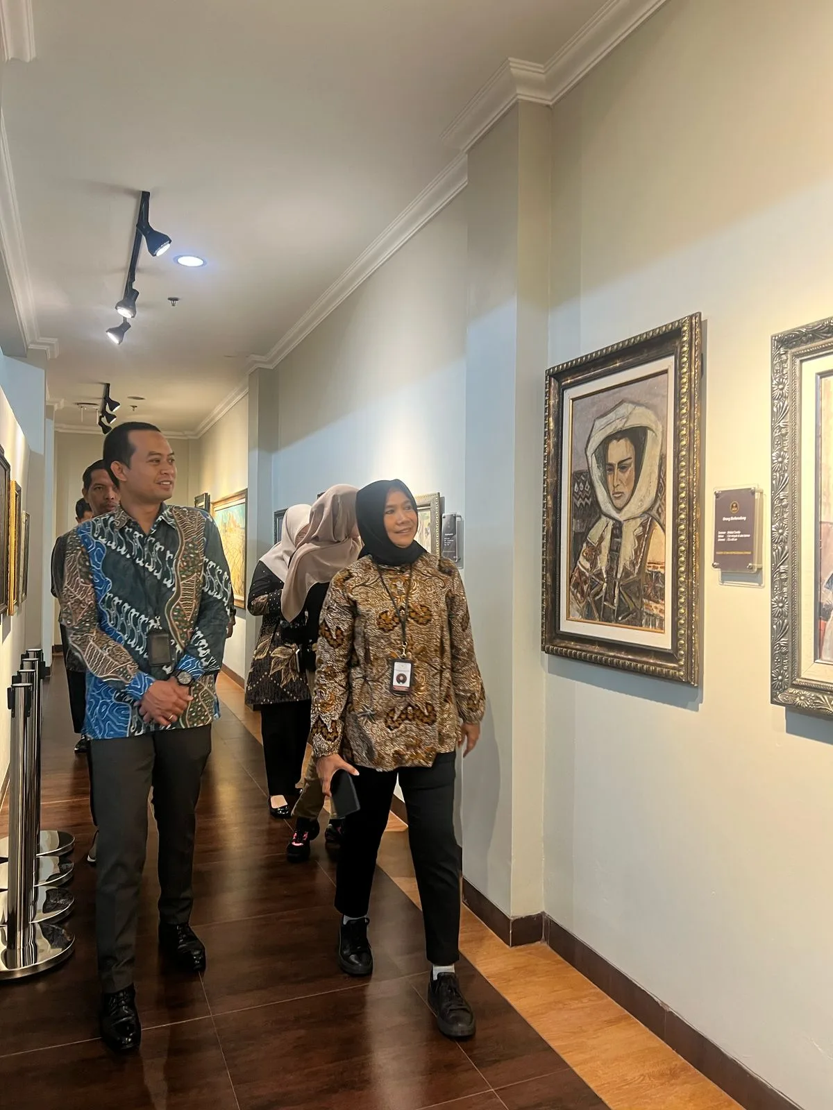 Manager Unit Pelaksana (MUP) Cianjur beserta para Assistant Manager (Asman) melakukan audiensi dengan Kepala Istana Kepresidenan Cipanas