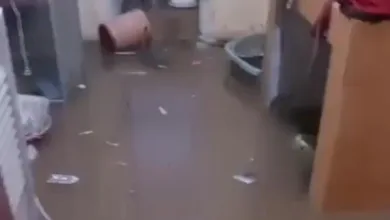 Hujan deras menyebabkan banjir di Warungkondang, Cianjur, merendam 9 rumah warga.