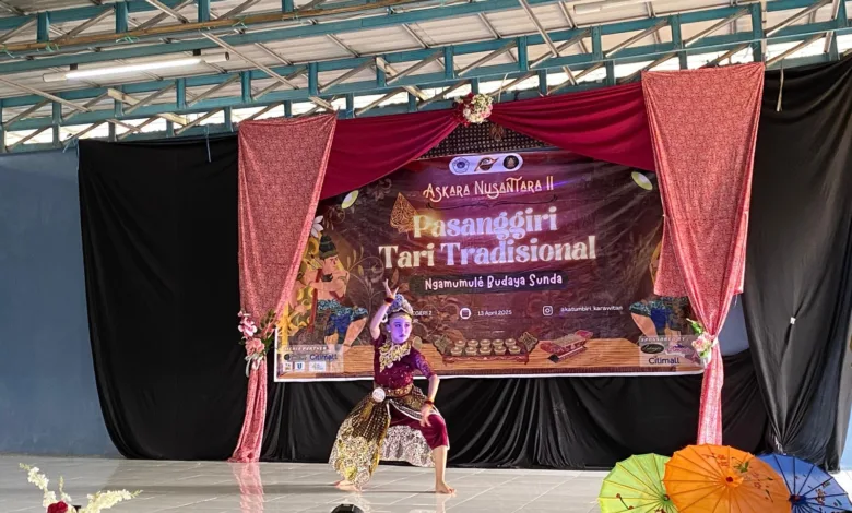 Festival Seni Tari Pelajar Cianjur, Askara Nusantara 2025 sukses digelar.