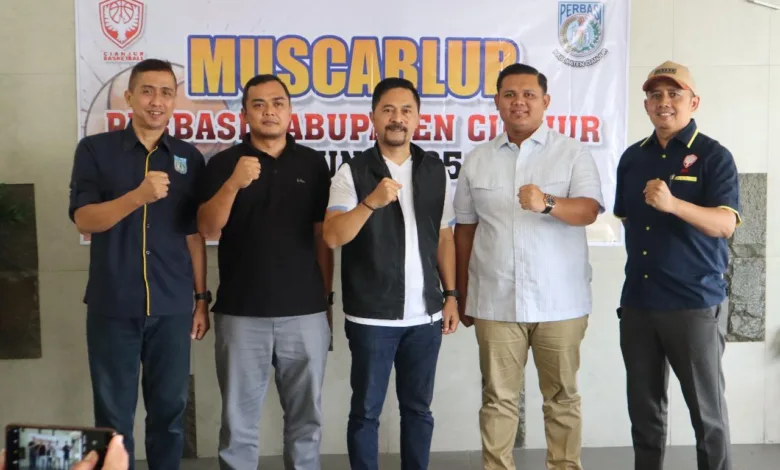 Dukungan Penuh Lewat Aklamasi, Ganjar Ramadhan Resmi Jadi Ketua PERBASI Cianjur