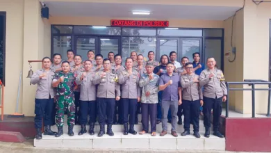 Kompol Usep Nurdin resmi dilantik sebagai Kapolsek Cugenang yang baru menggantikan Kompol Tedi Setiadi.