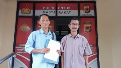 Pria Paruh Baya Asal Warungkondang Diduga Dituduh Curi Uang dan Emas, Cari Keadilan, Lapor Kepolisan