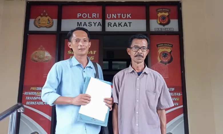 Pria Paruh Baya Asal Warungkondang Diduga Dituduh Curi Uang dan Emas, Cari Keadilan, Lapor Kepolisan