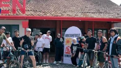 BEN Home of Comfort sukses gelar Breakfast Sunday Club perdana di Cianjur, gandeng komunitas Fixed Gear dan Skateboarder.