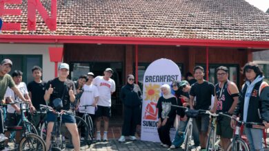 BEN Home of Comfort sukses gelar Breakfast Sunday Club perdana di Cianjur, gandeng komunitas Fixed Gear dan Skateboarder.