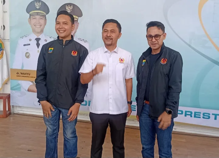 KONI Cianjur membentuk satgas khusus untuk menghadapi Porprov Jabar 2026, menargetkan perbaikan peringkat ke 15-20 besar.