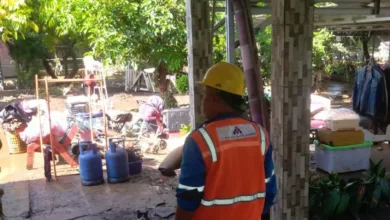 PLN Cianjur Sisir Lokasi : Pastikan Kelistrikan Aman Pasca Banjir dan Jebolnya Tanggul di Sukaluyu