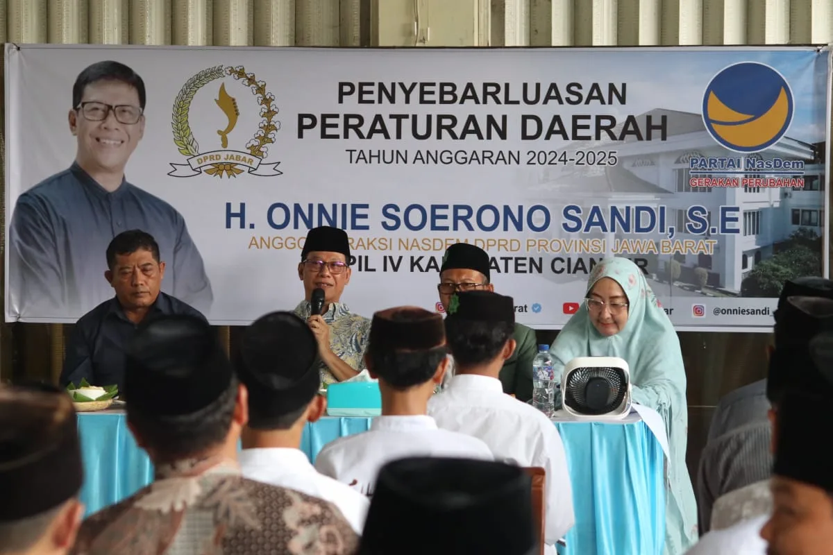 Anggota DPRD Jawa Barat Fraksi NasDem, Onnie S Sandi