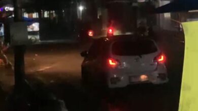 Kawasan Kuliner Sinar Cianjur Mencekam, Aksi Brutal Diduga Geng Motor Serang Warga