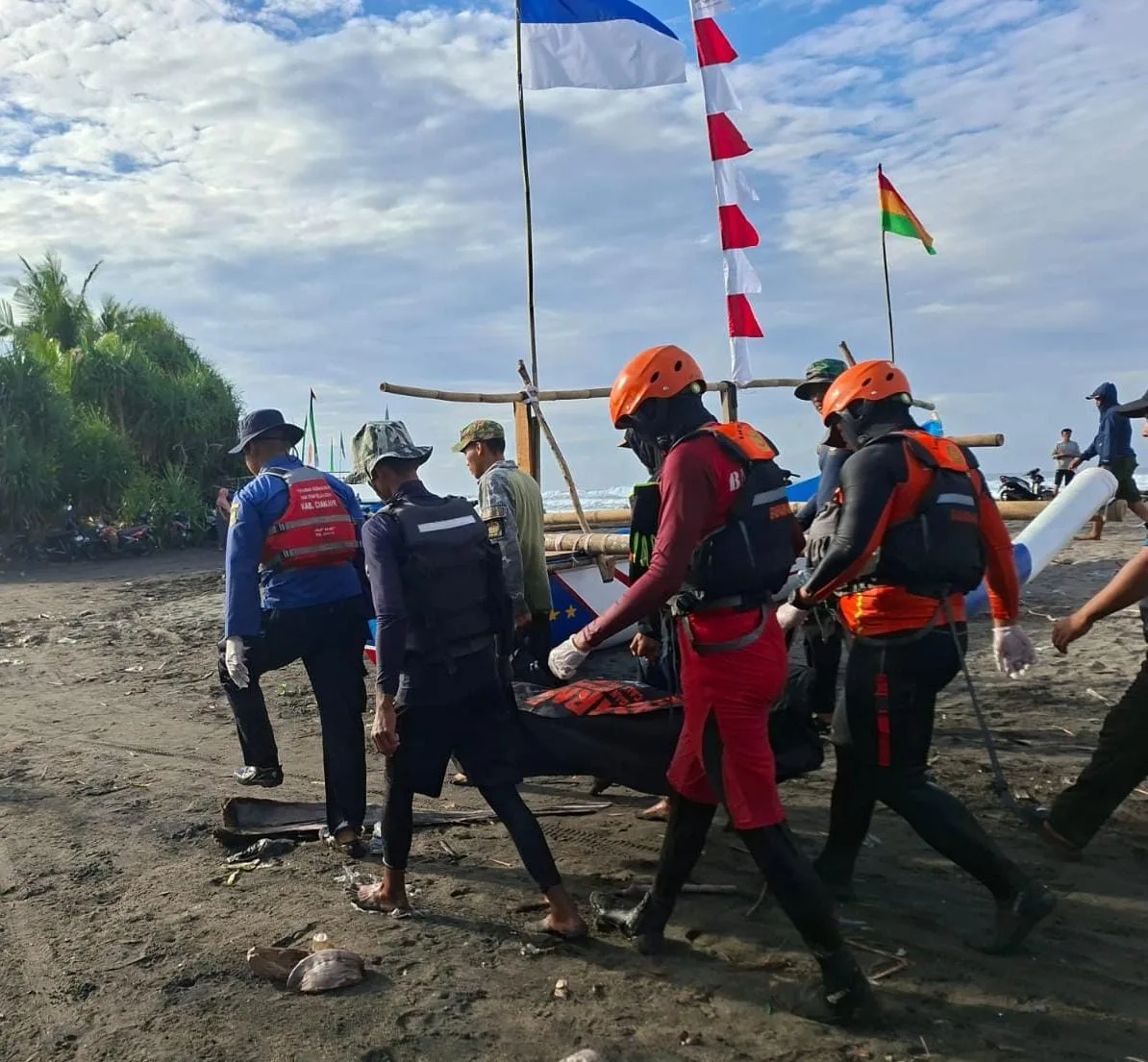 Dua Hari Pencarian, Nelayan Cianjur yang Hilang Akhirnya Ditemukan Meninggal di Laut Cikakap
