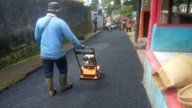 Desa Ciloto Panen Aspirasi Dewan Cianjur, Usep Setiawan Tebar 8 Jalan Lingkungan Habiskan Ratusan Juta
