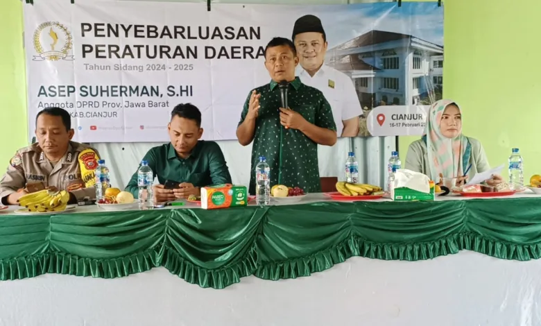 Asep Suherman Sosialisasikan Perda Pesantren di Gasol, Dorong Kemandirian Lembaga Pendidikan Islam