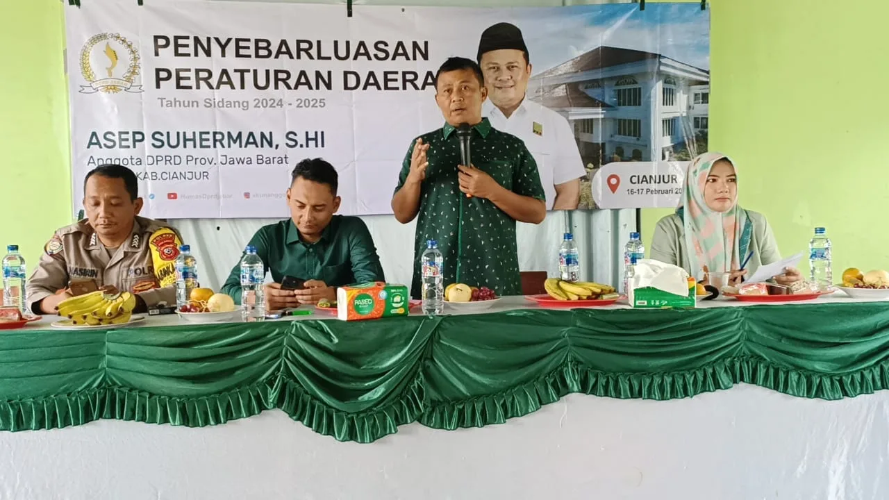 Asep Suherman Sosialisasikan Perda Pesantren di Gasol, Dorong Kemandirian Lembaga Pendidikan Islam