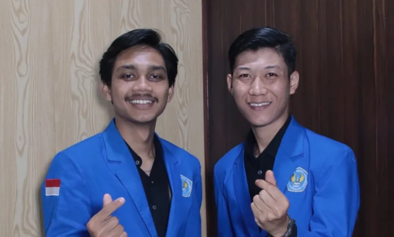 Jurnalis muda R. Moch. Vito Andri Yaksa dan Riyan Hermawan maju sebagai calon Presiden dan Wakil Presiden Mahasiswa UNPI Cianjur 2025.