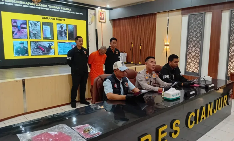 Polisi Ungkap Pembunuhan Berencana Sadis di Sungai Cipendawa Pelaku Lempar Korban dari Jembatan dan Habisi dengan Batu