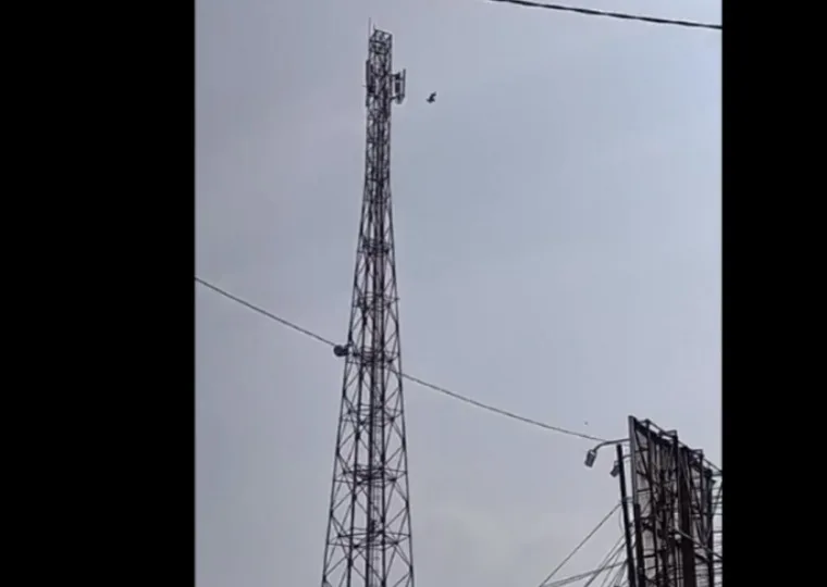 Diduga Alami Gangguan Jiwa, Pria di Cianjur Tewas Usai Lompat dari Tower 70 Meter